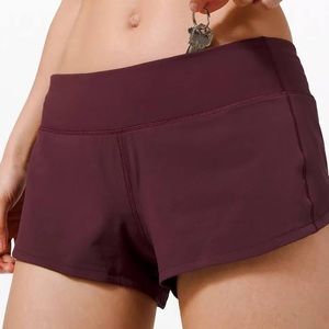 Lululemon Speed Up Shorts